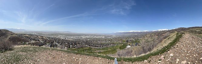 Wild Rose Trailhead Park in North Salt Lake, Utah — a beautiful hike just 5 miles from Arete Smile Design.