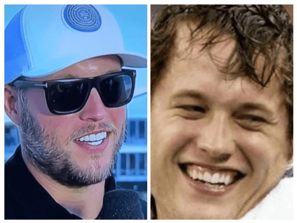 matthew stafford teeth